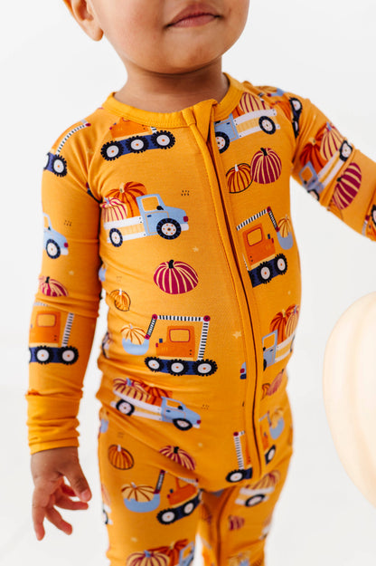 Kiki + Lulu - Fall Trucks Convertible Footie